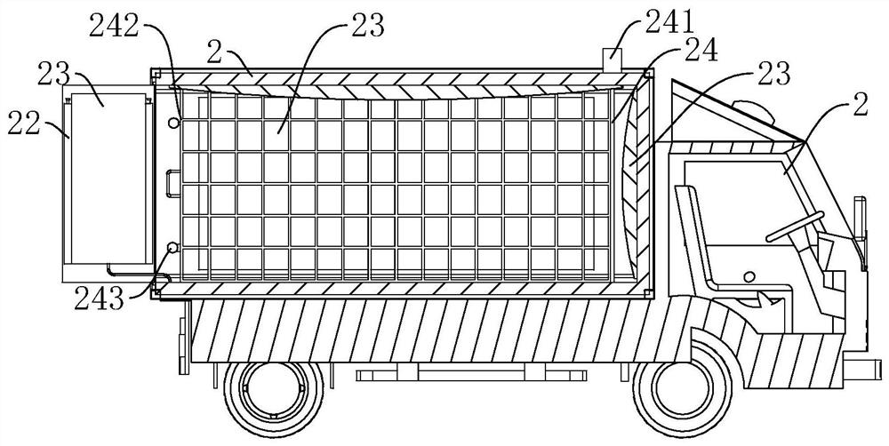 Logistics vehicle