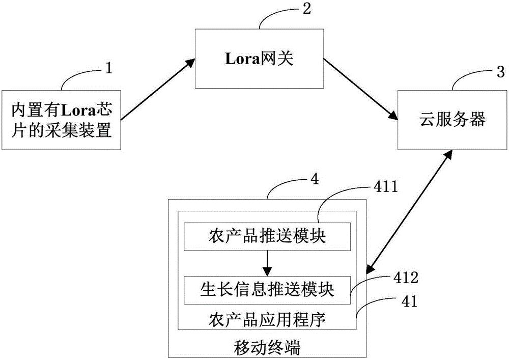 Agricultural product traceability system and agricultural product traceability method based on Internet of things technology