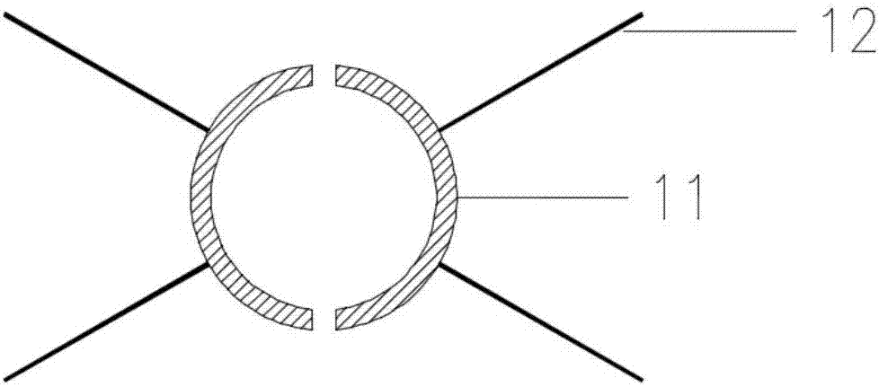 Replaceable and inflatable type water stopping belt used for mining method tunnel