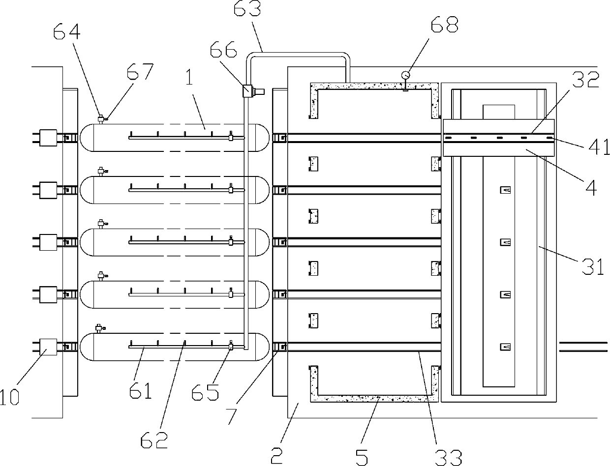 Phosphogypsum building block autoclaving system