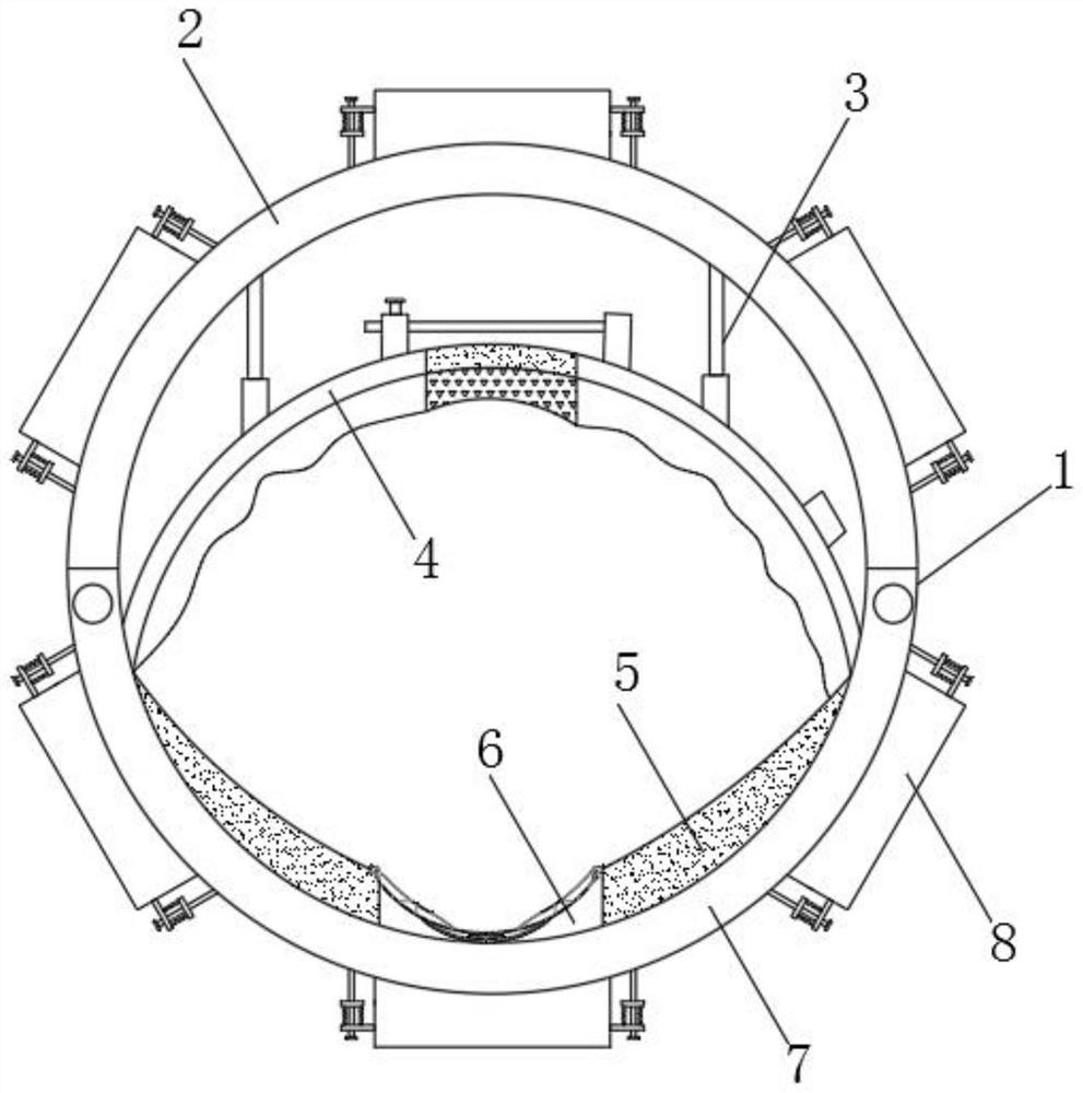 A head-mounted VR smart device and wearing method thereof