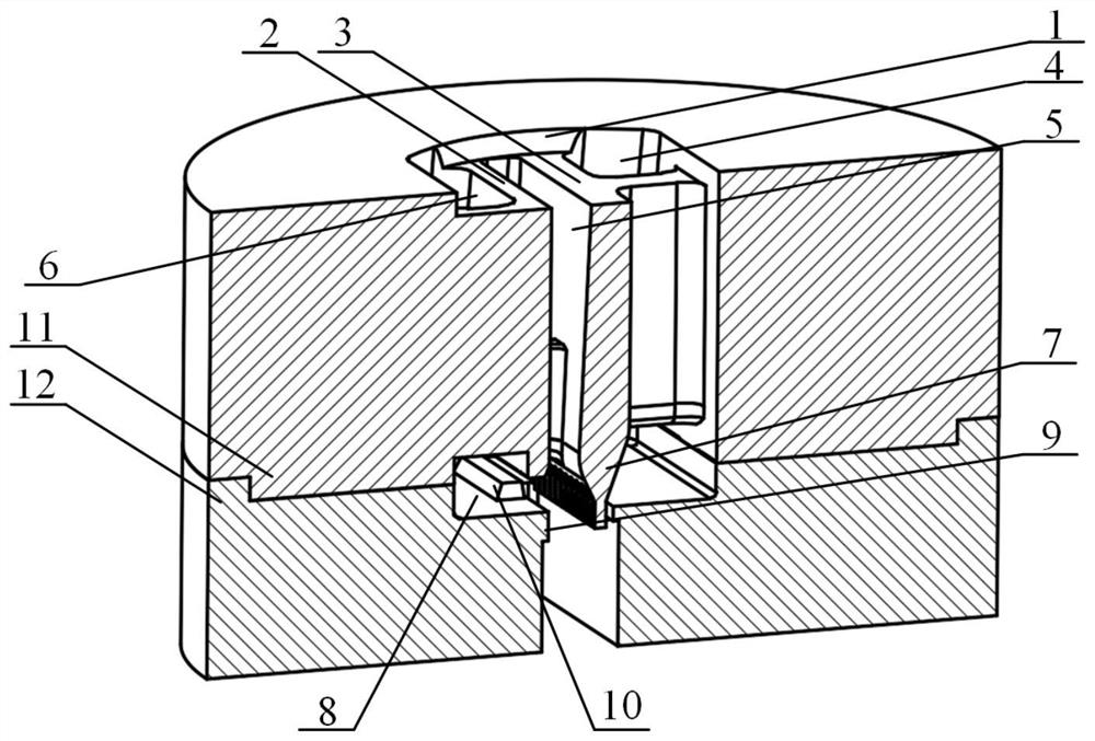 Profile forming device and method for heat dissipation element with micro-channel offset layout