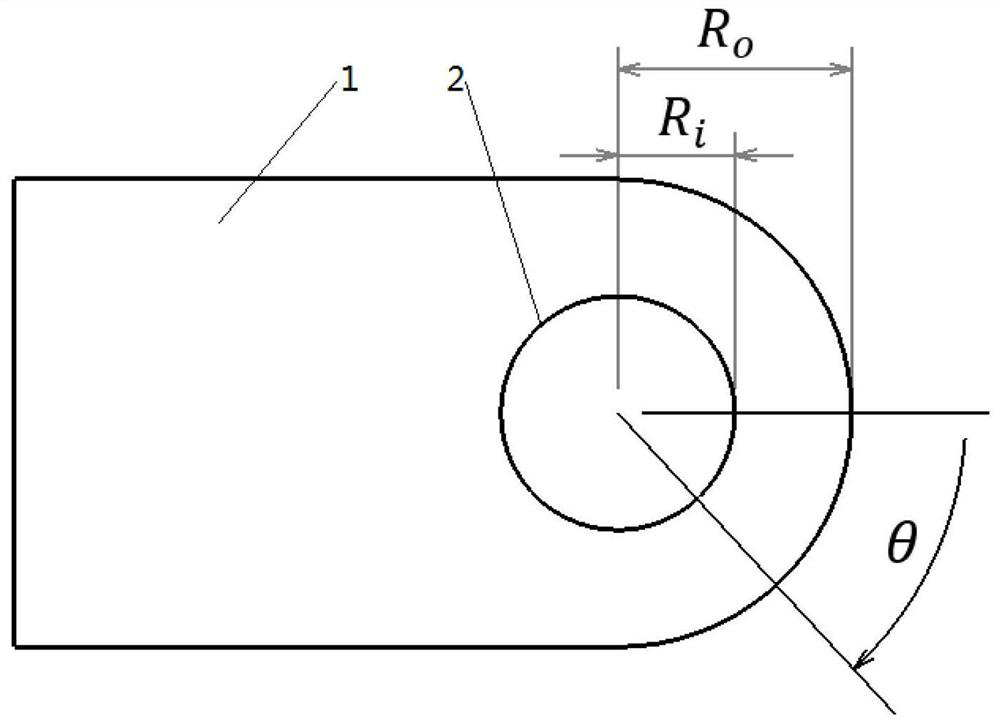 Method for judging fatigue dangerous part of lug hole edge