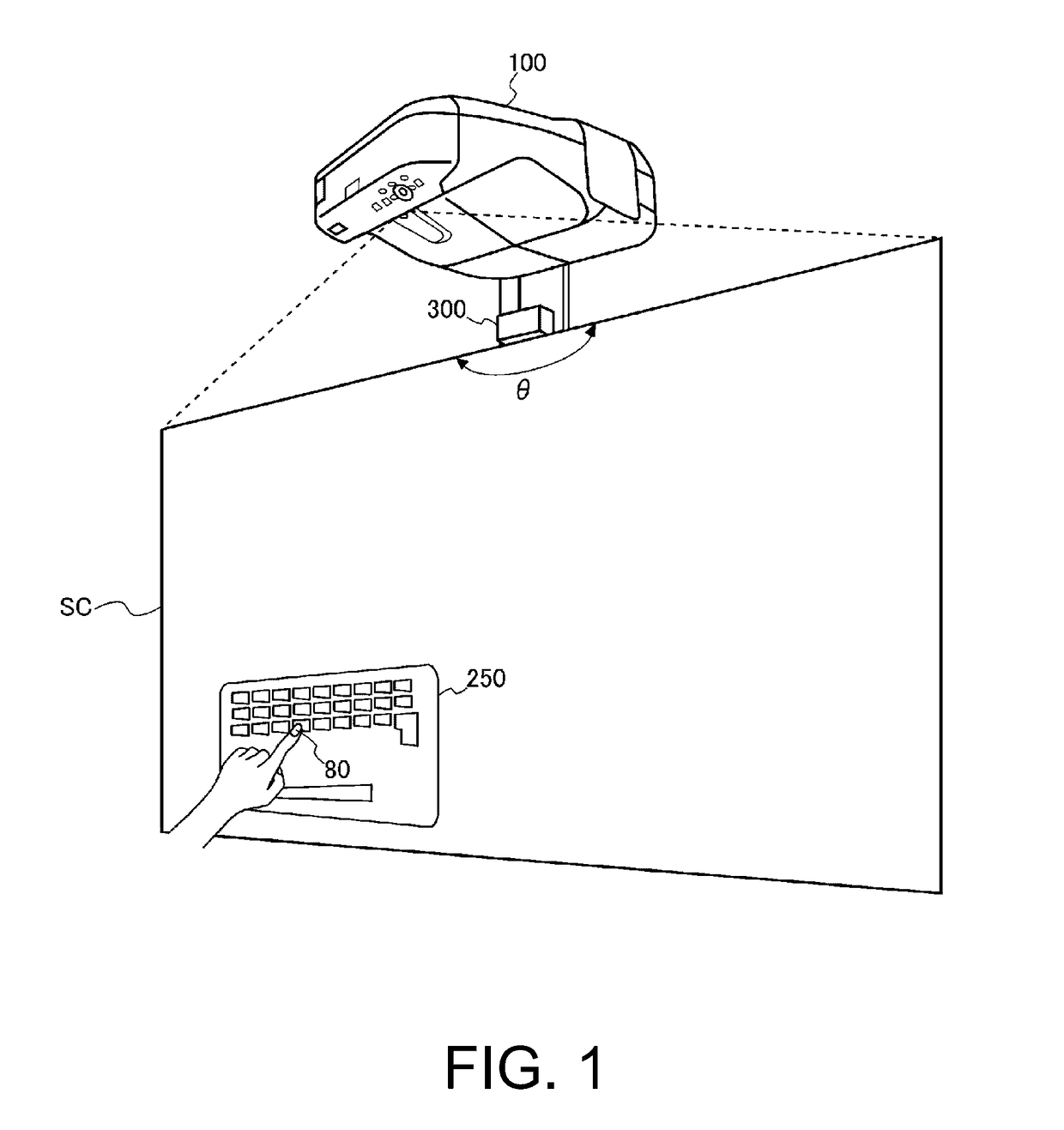 Projector and control method for projector