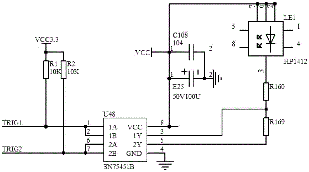 A test method for low-voltage control mode of converter valve control equipment