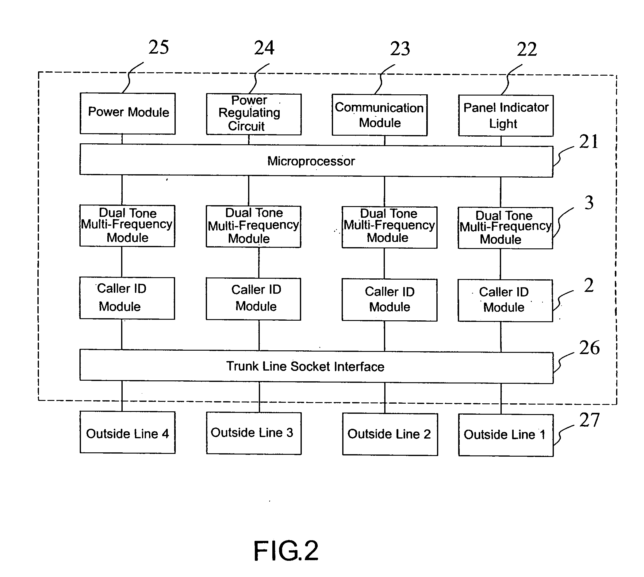 Communication device and method for real-time caller information broadcasting by integrating network with telephone switch