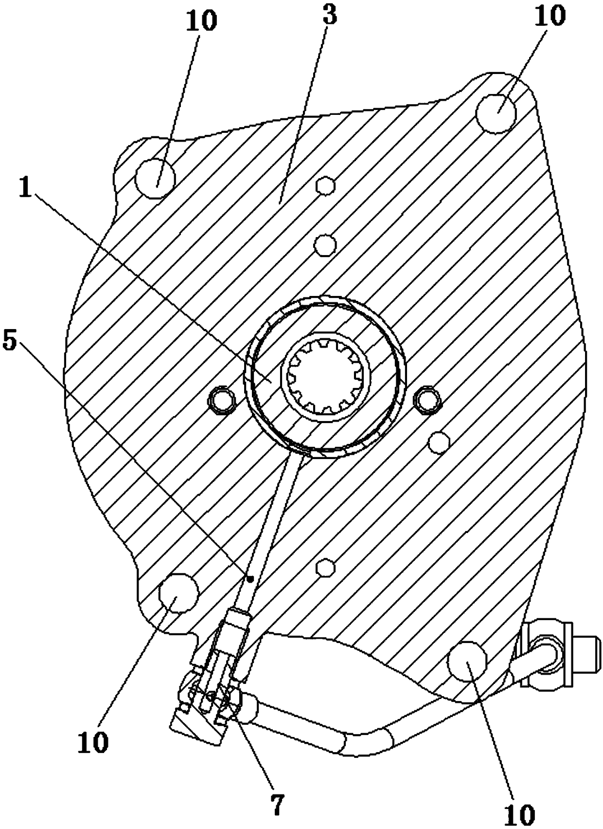 A power output device for a non-road diesel engine