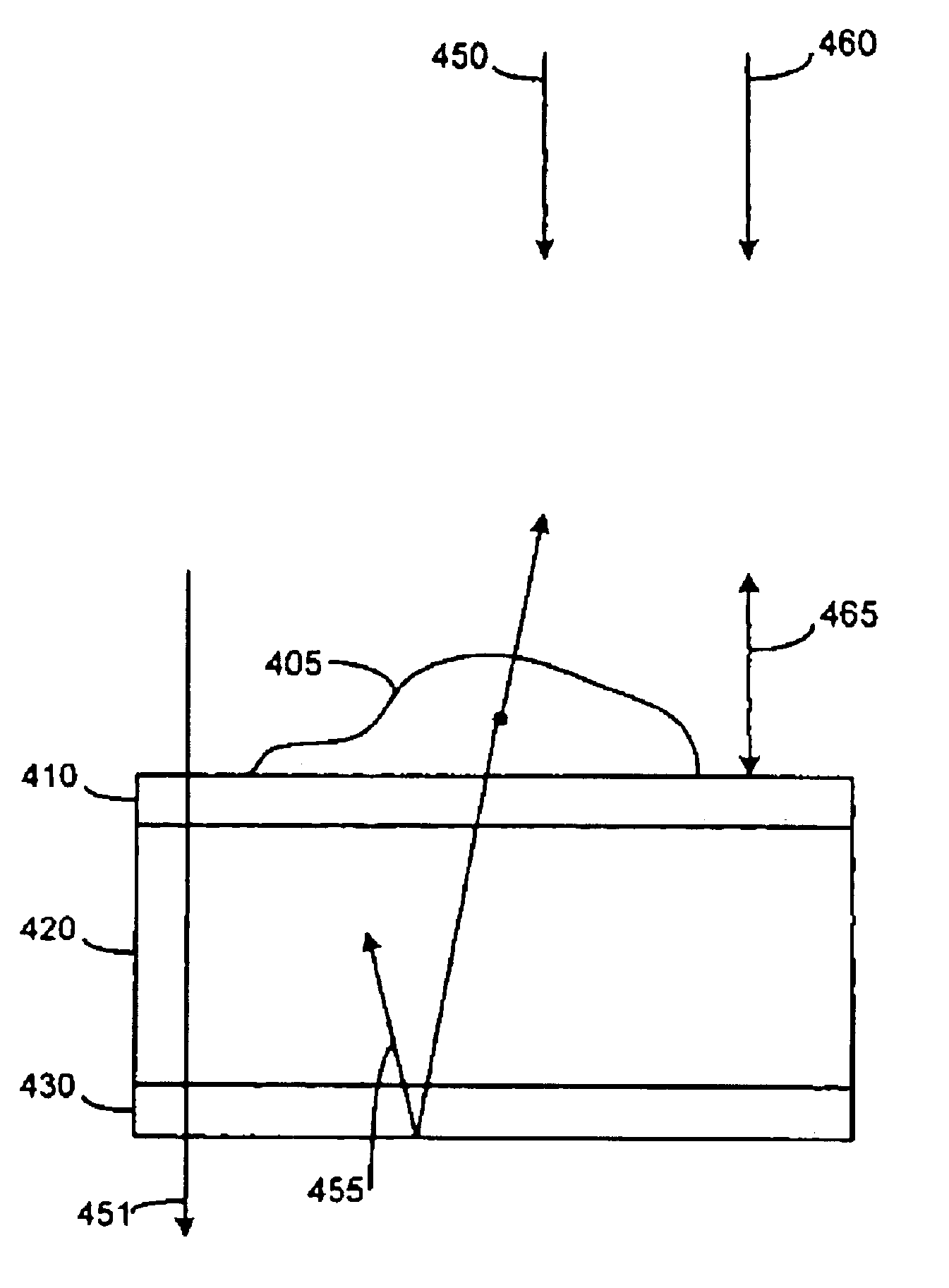 System and method for increasing the contrast of an image produced by an epifluorescence microscope