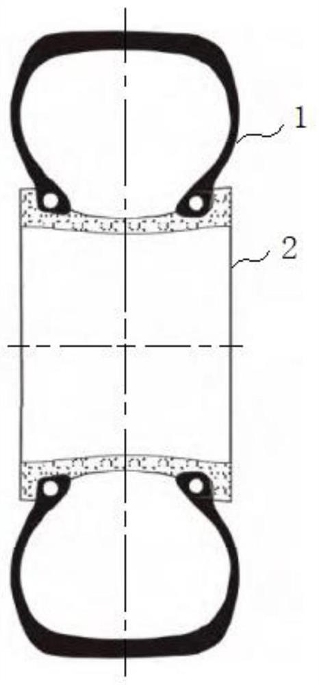 A Calculation Method for the Maximum Subsidence of Aircraft Tire Taking Off Under Compression