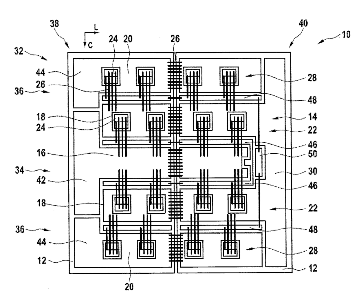 Power module with low stray inductance