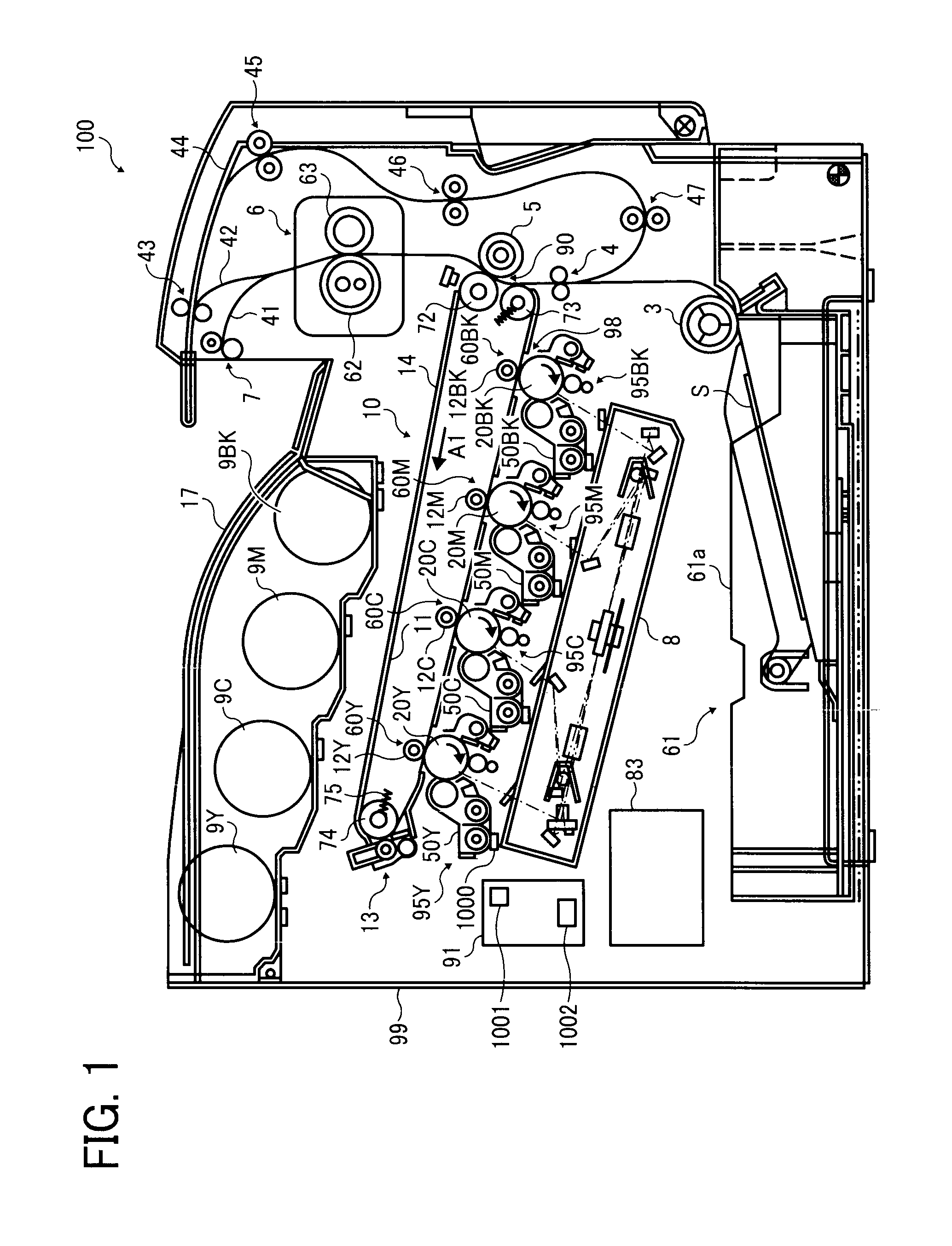 Toner replenishing device capable of effectively softening toner and image forming apparatus with toner replenishing device