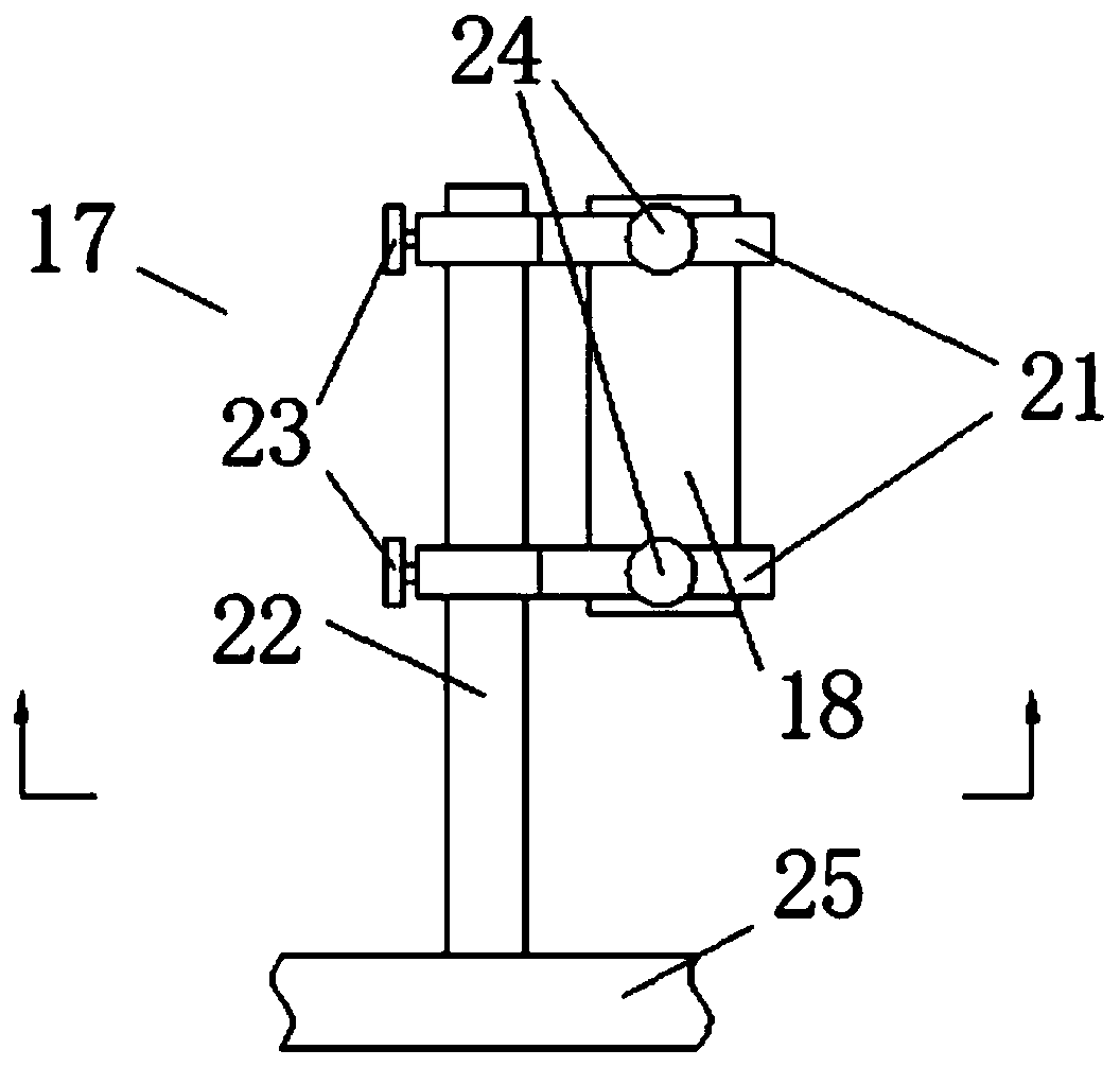 Titanium alloy combustion test device and test method thereof