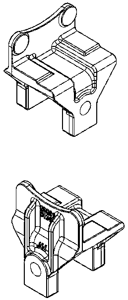 Front suspension precoated sand mold