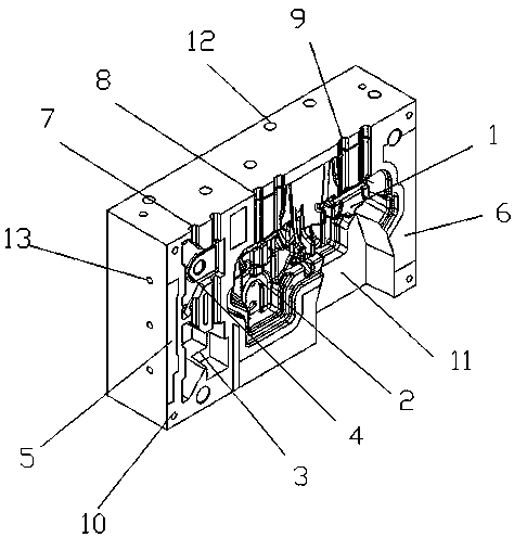 Front suspension precoated sand mold