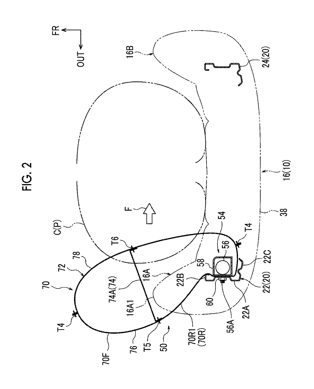 Vehicle seat with side airbag apparatus