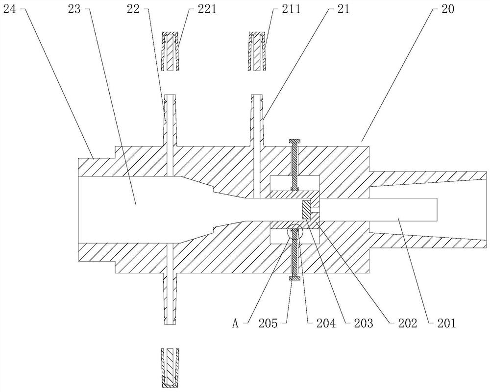 Cable repairing device and cable repairing method