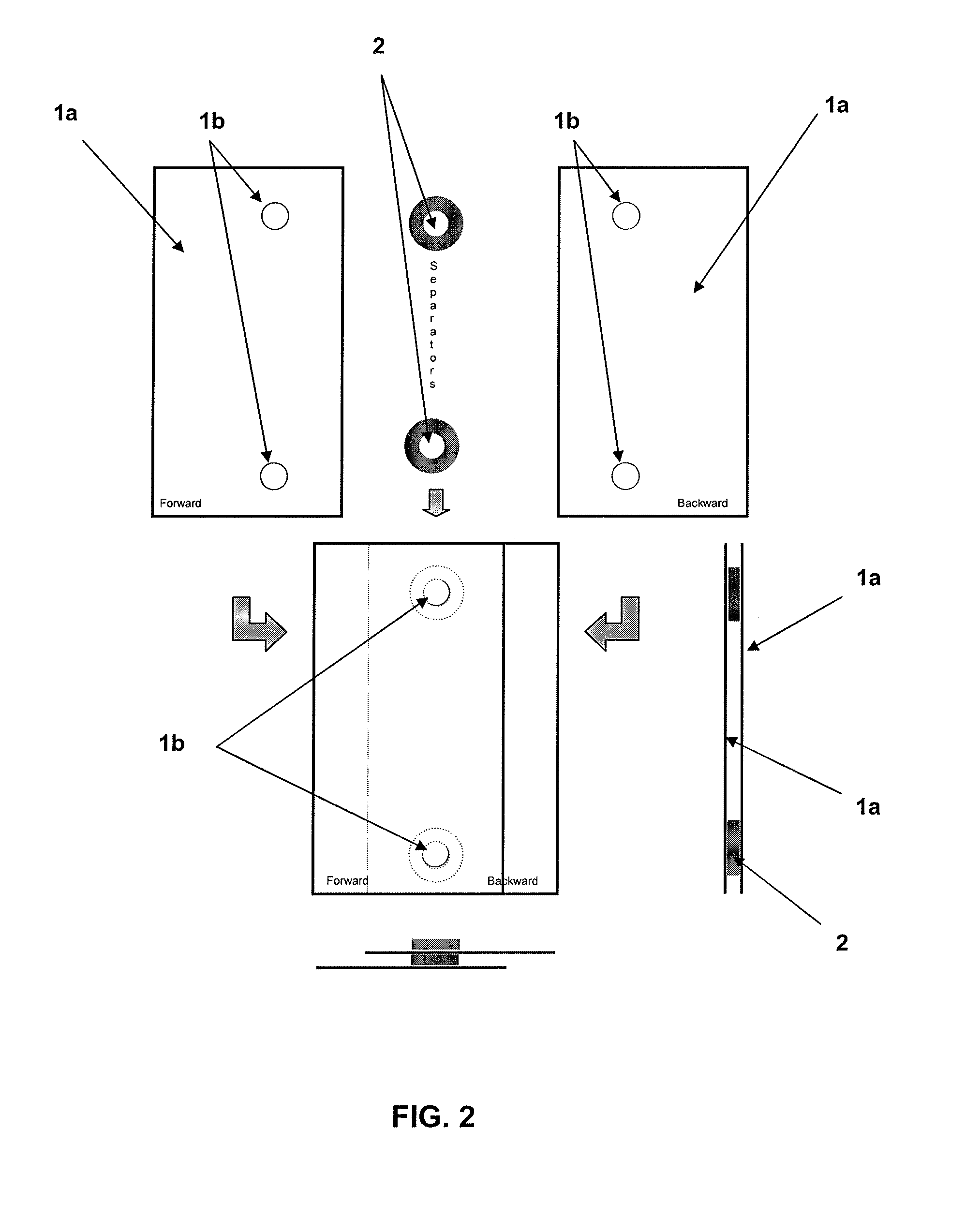 Comprehensive compact unit for the treatment of effluents and/or sewage and system that uses it