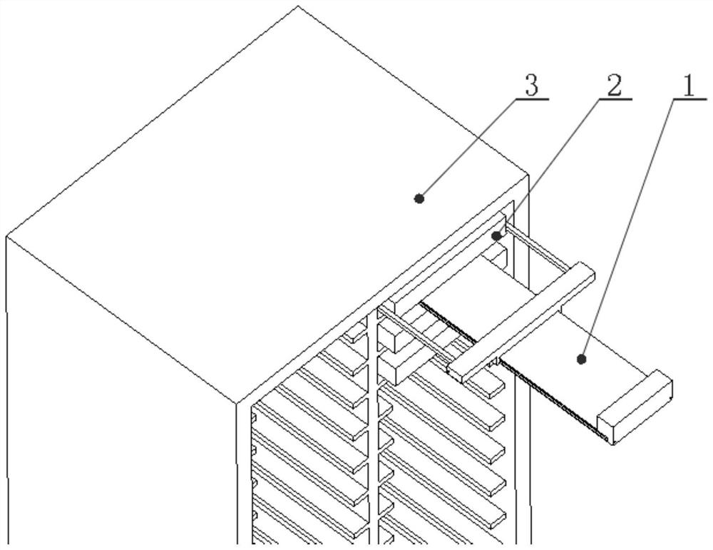 A lead screw type information storage entity clamping manipulator and method