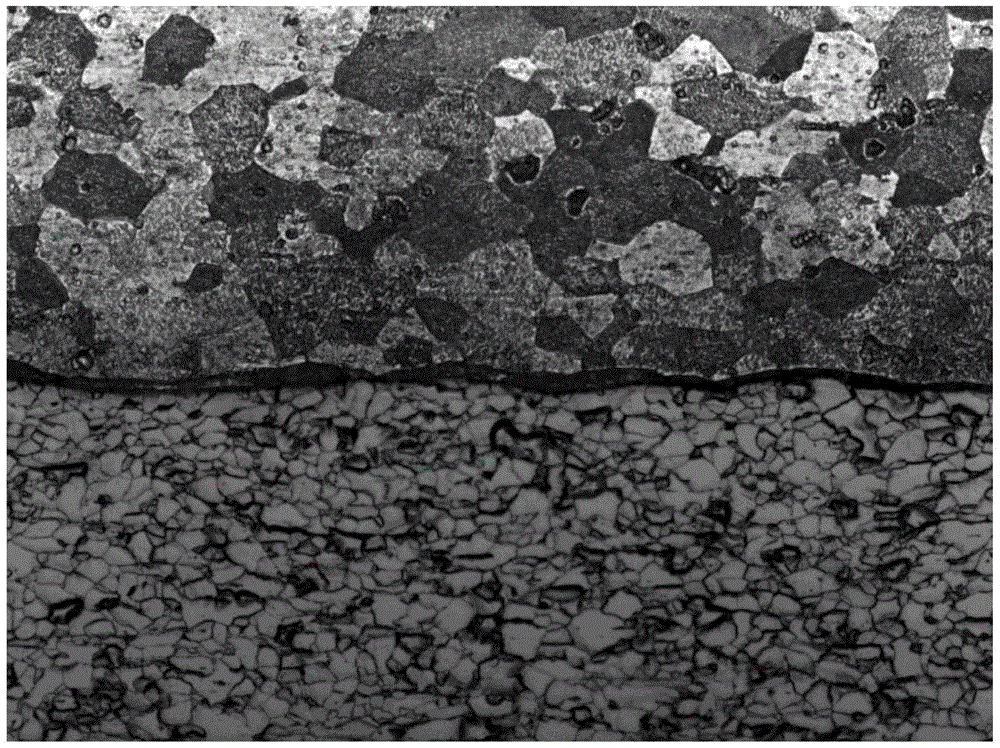 Preparation method of aluminum steel composite grain structure, sample, reagent and preparation method