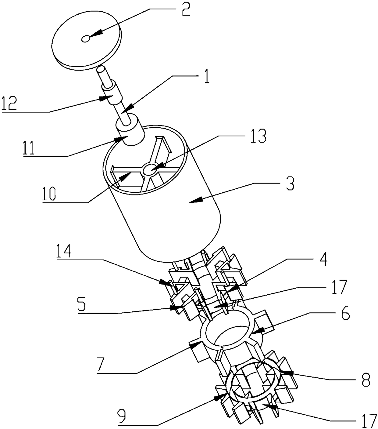 New parallel winding motor