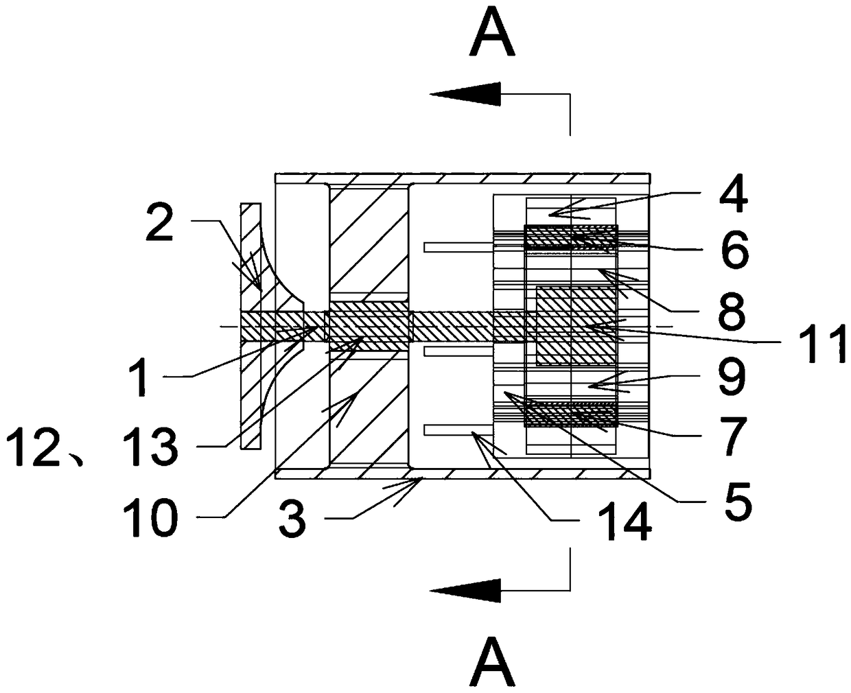 New parallel winding motor