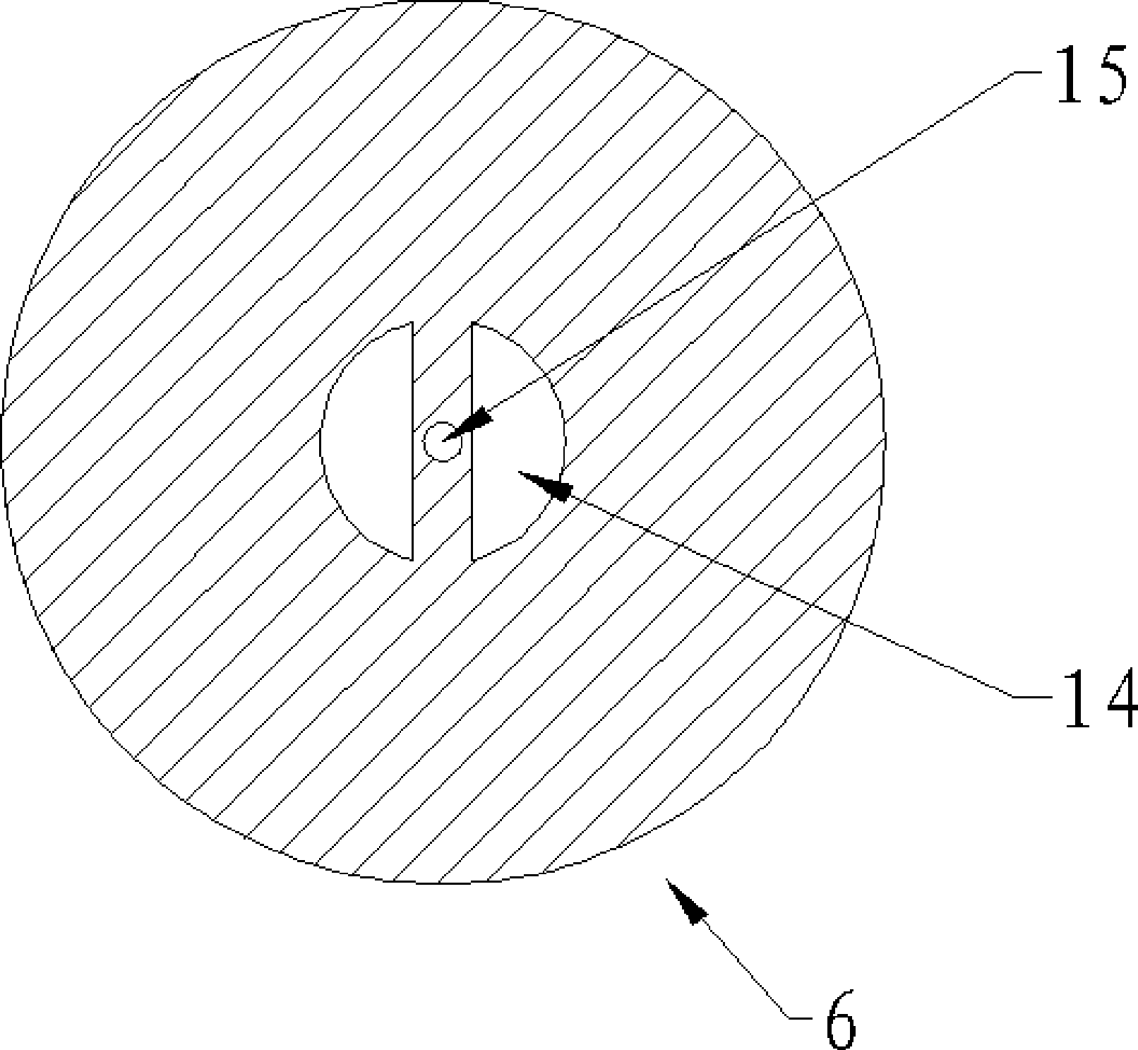 Technique and device for purifying oil-containing exhaust