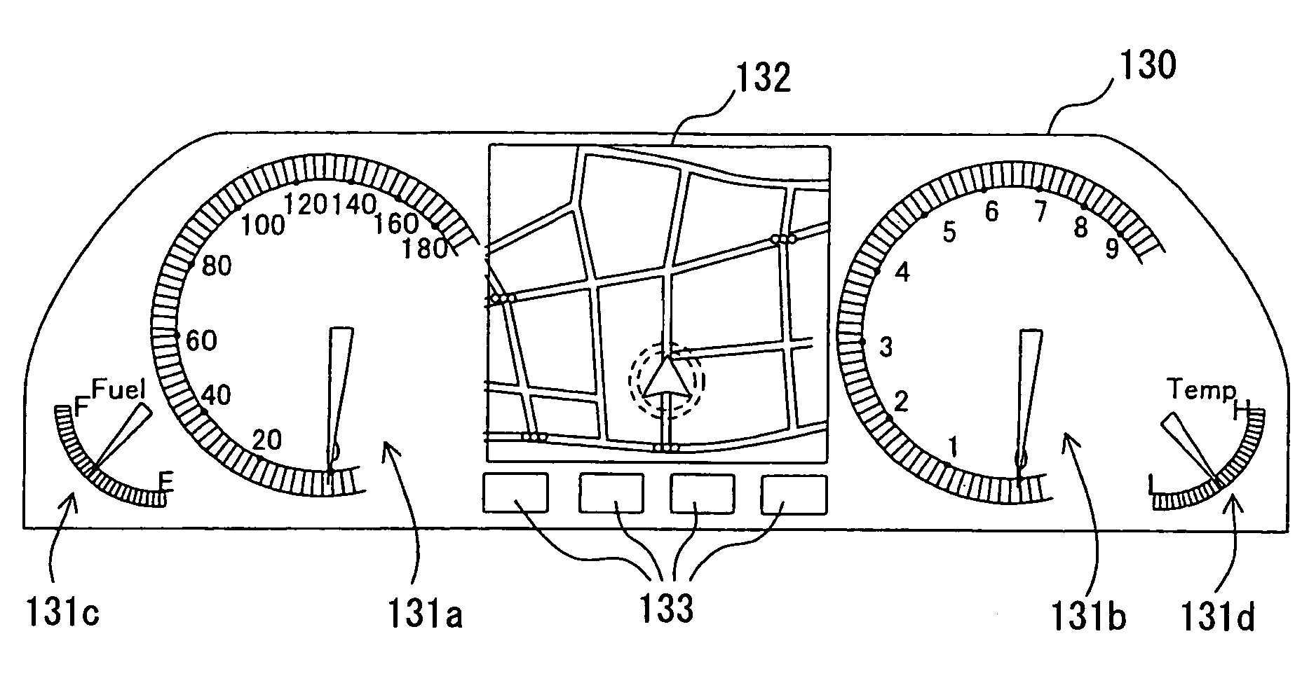 Vehicle display apparatus