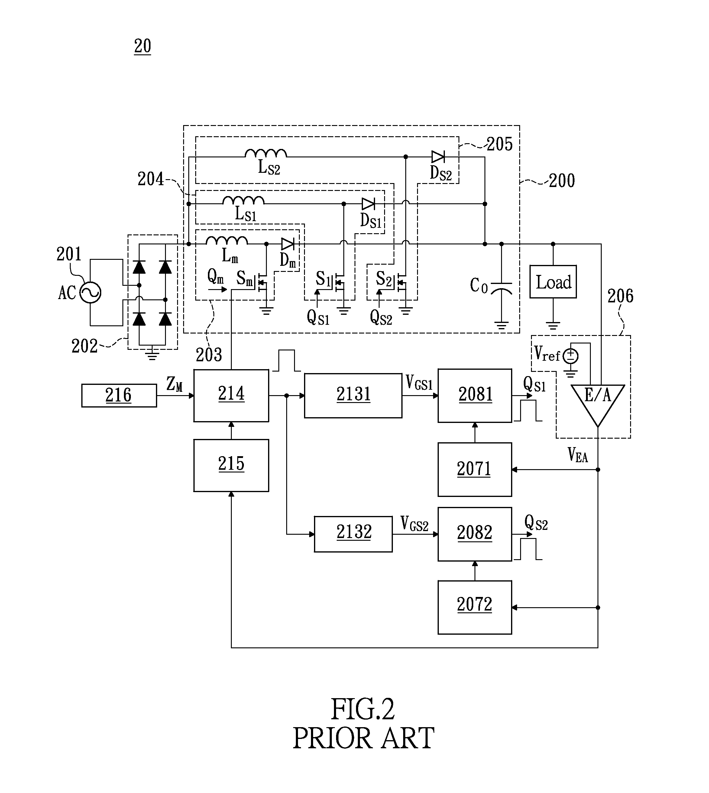 Control device for multiphase interleaved dc-dc converter and control method thereof