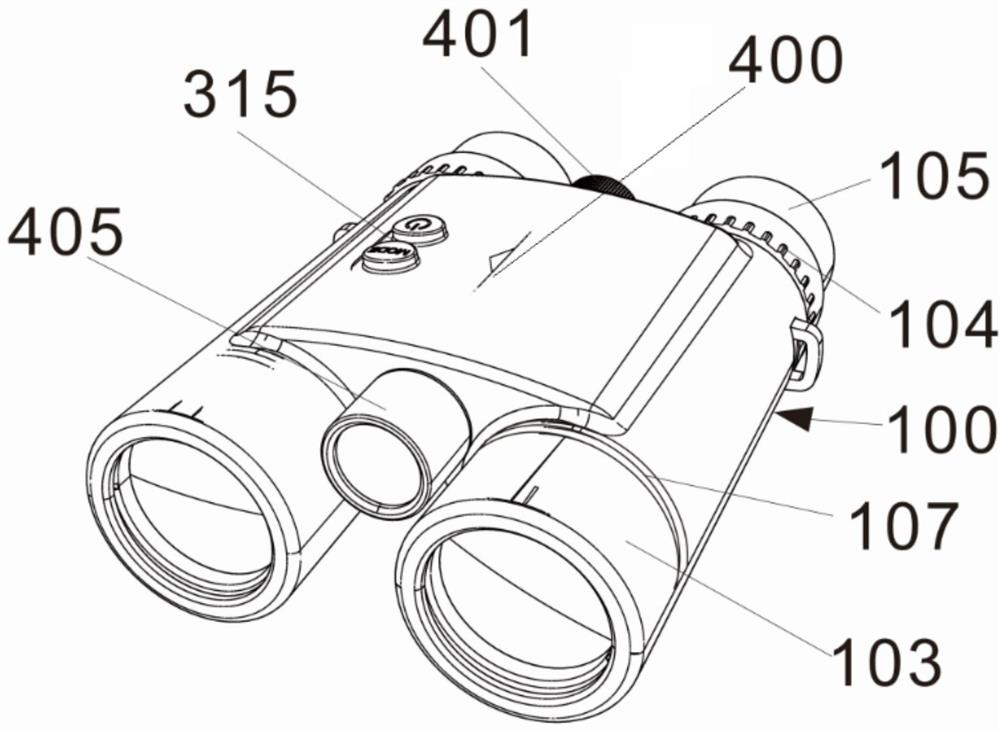 Double-cylinder range finder