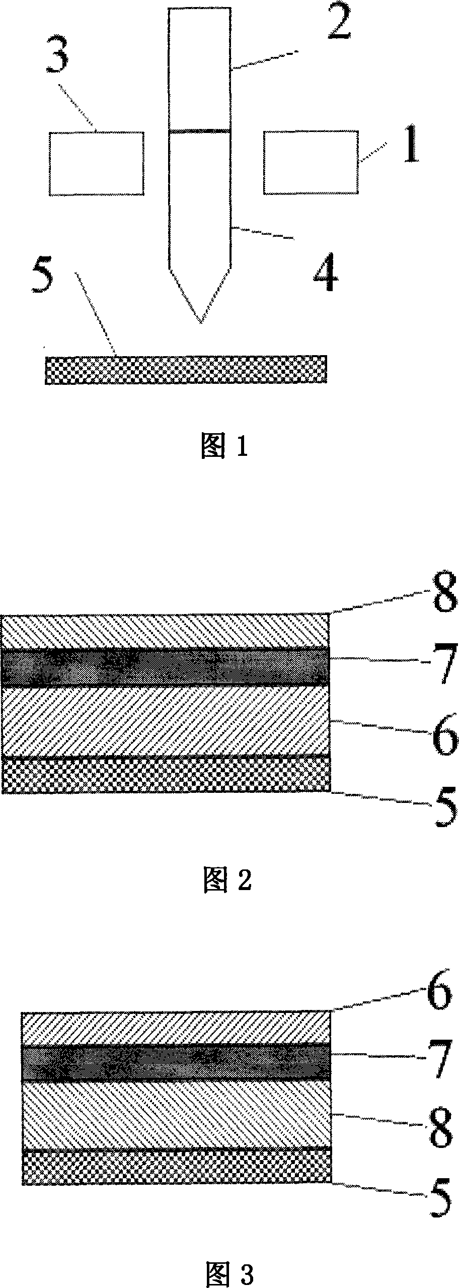 Method of producing three-in-one electrode of solid oxide fuel battery