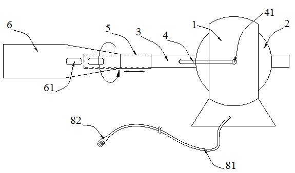 Improved endoscope simulation device