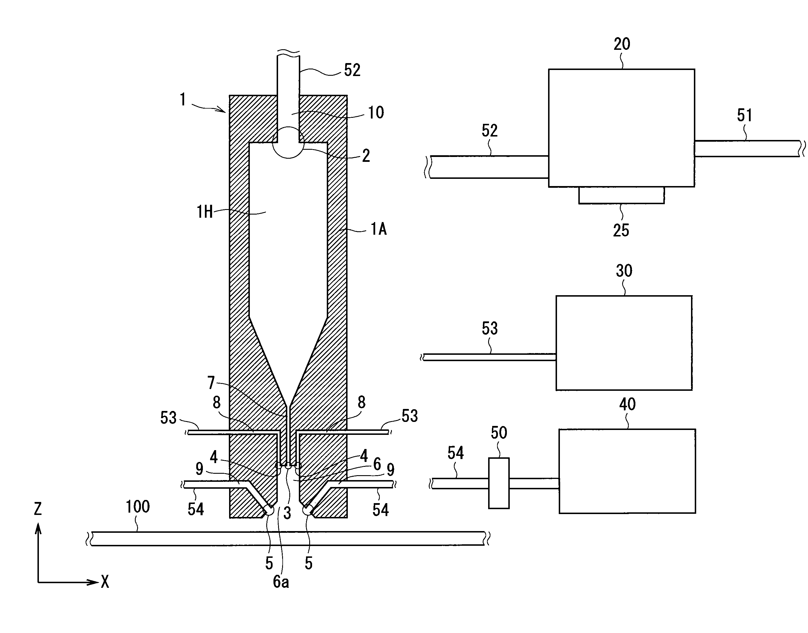 Oxide film deposition method and oxide film deposition device