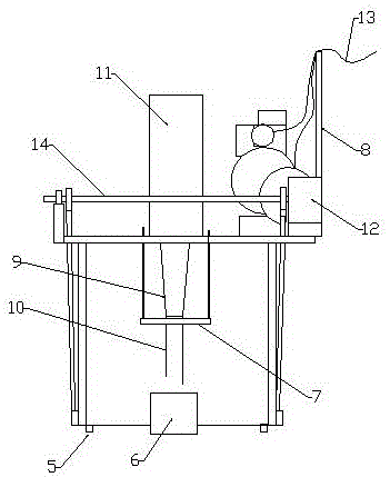 Broiler breeder feeding device