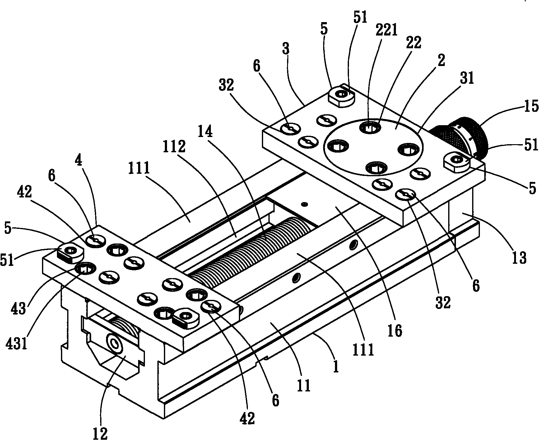 Claw-type rotatable dynamic balance base cap clamping vice