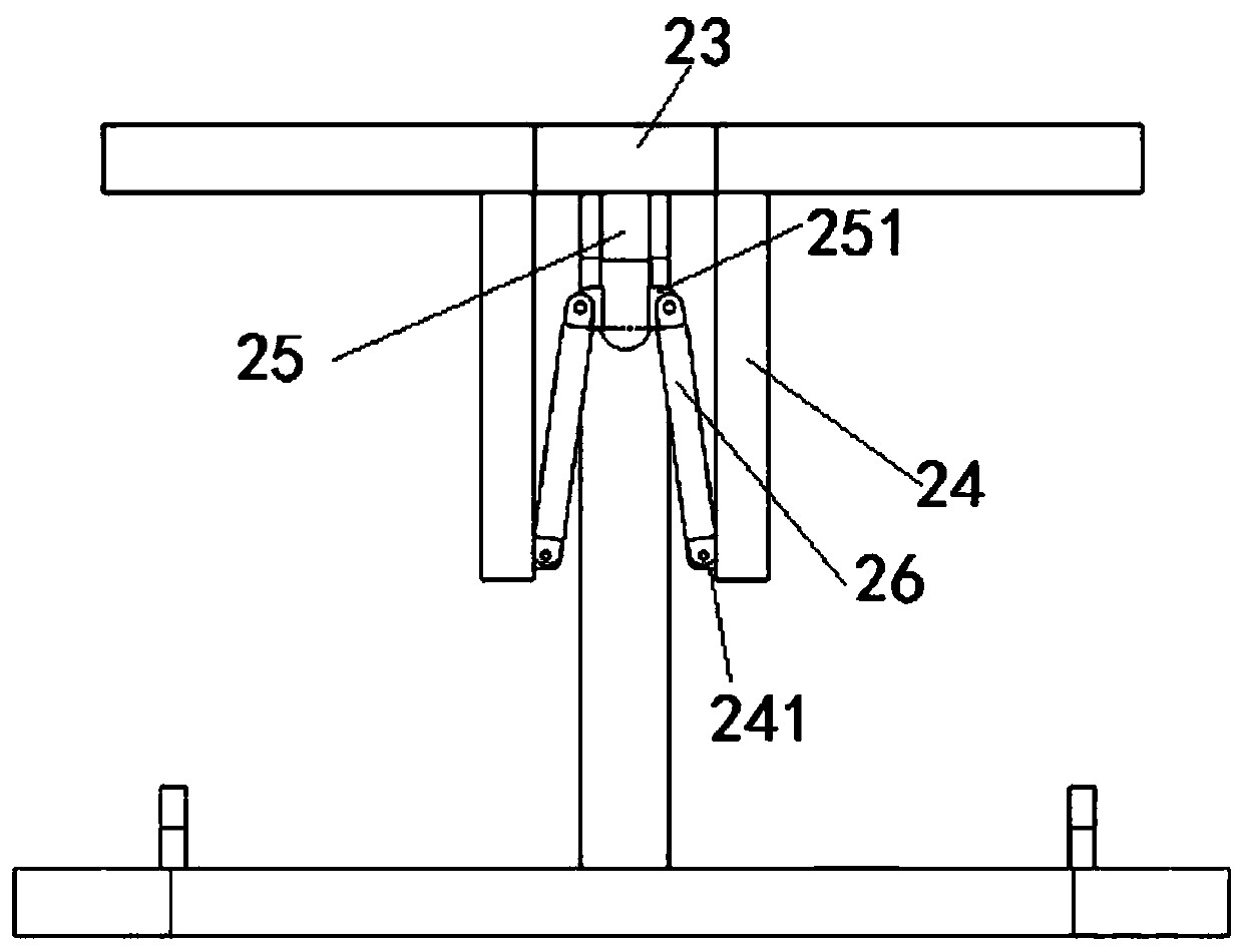 Orthopaedic rehabilitation treatment assistant nursing device and nursing method