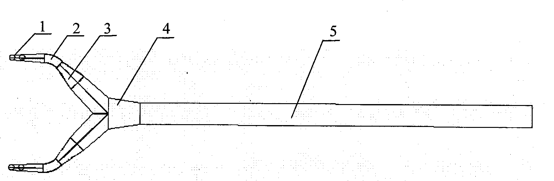 Low dropout decompression transfer line