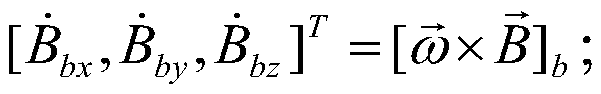 Satellite despun control method based on geomagnetic measurement