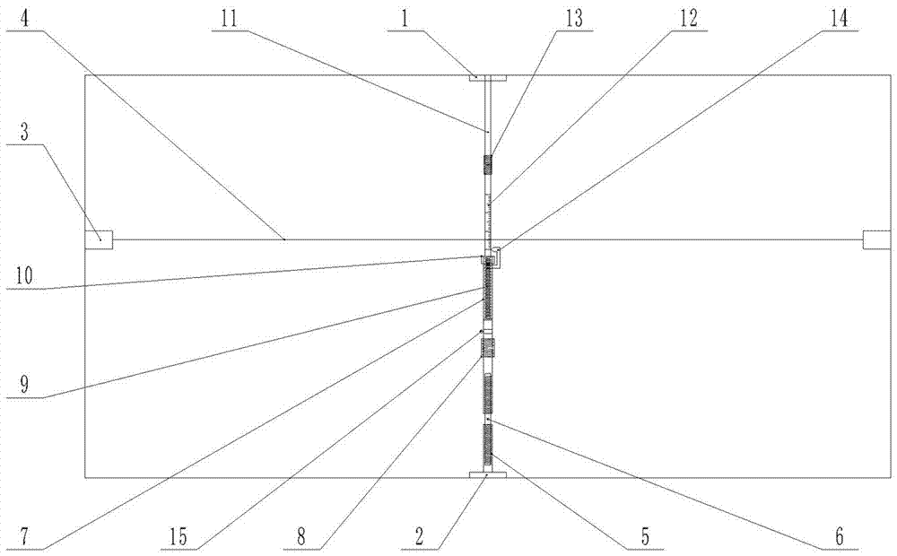 Mining tunnel deformation monitoring device