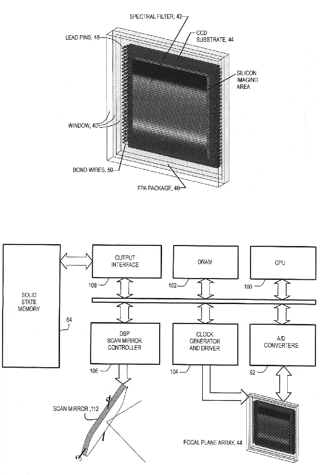 Multispectral or hyperspectral imaging system and method for tactical reconnaissance