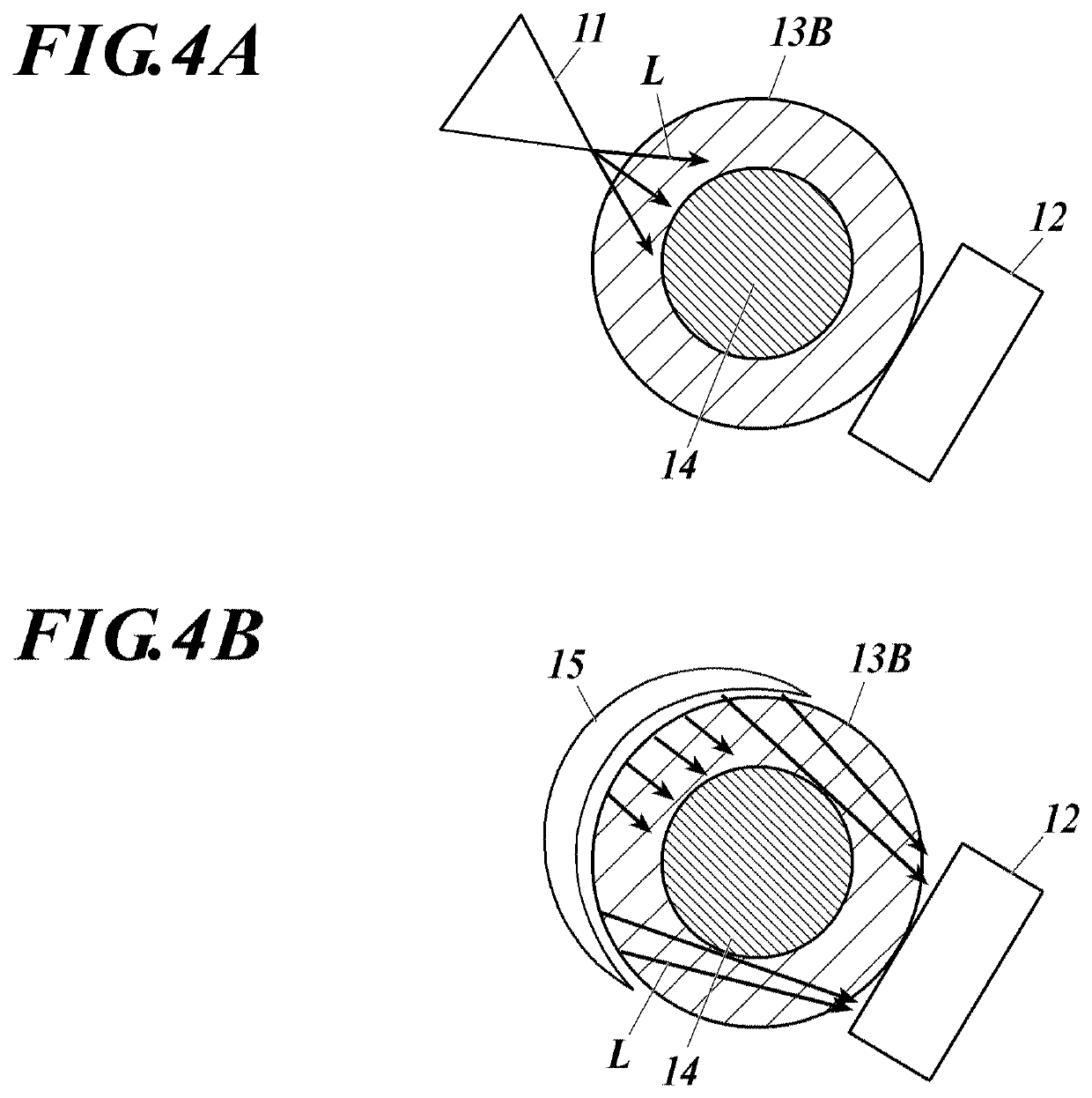 Light-emitting member, biological authentication device, wrist-band type electronic apparatus, and biological measurement device