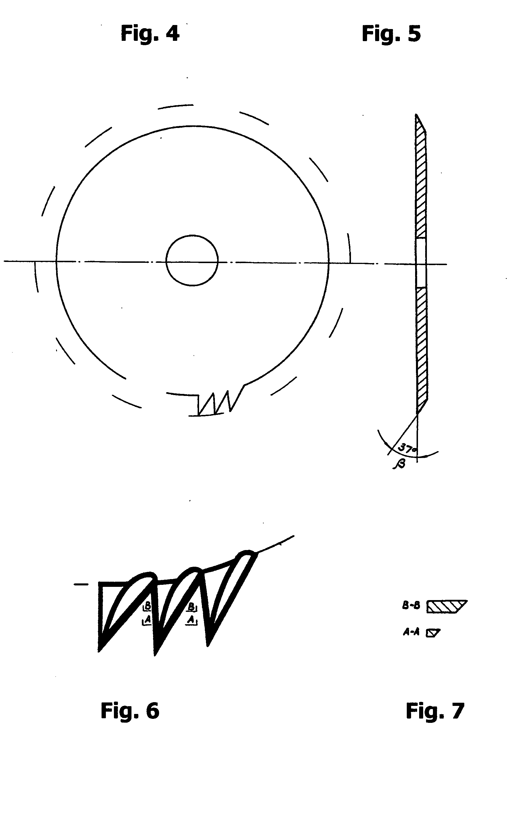 Device to produce round cross-section articles with complicated profiled surfaces