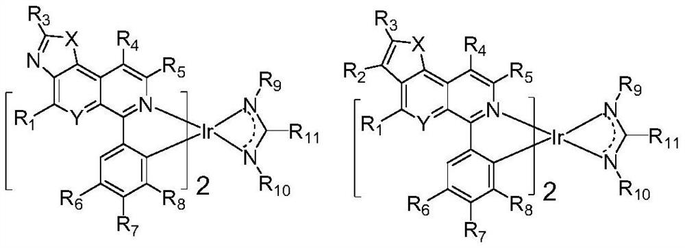 Iridium metal complex and organic photoelectric element using same