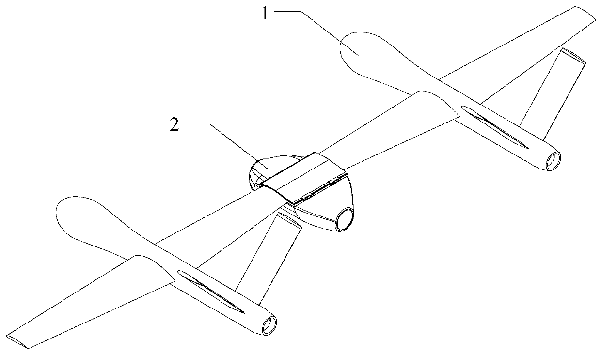 Combined unmanned aerial vehicle system