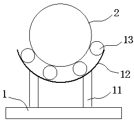 Water chestnut cleaning device