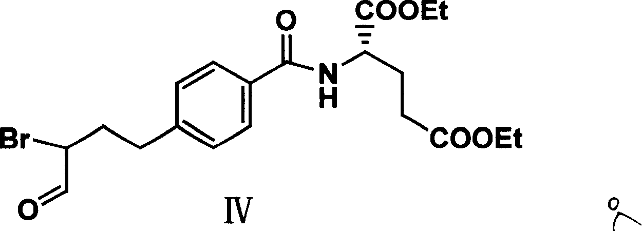 Diethyl 4(4-oxobutyl) benzoyl-L-glutamate and its preparation and use