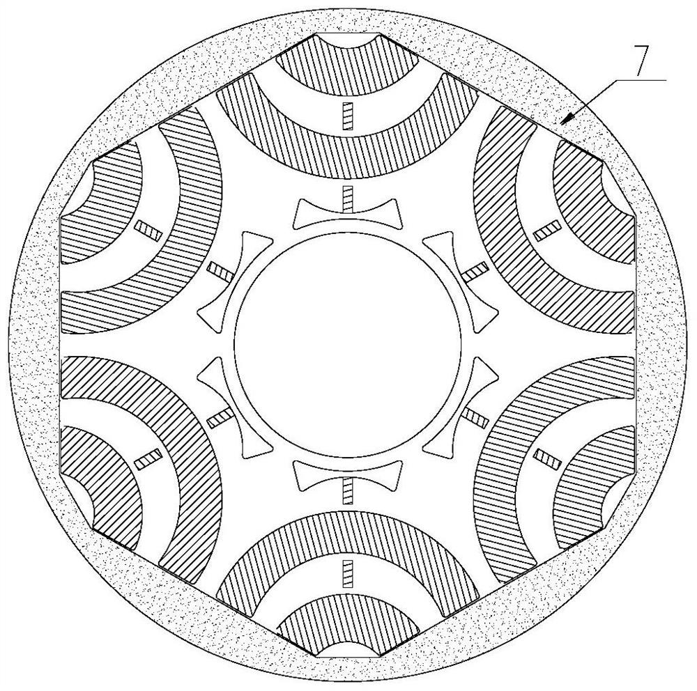 Self-starting permanent magnet auxiliary synchronous reluctance motor rotor and motor