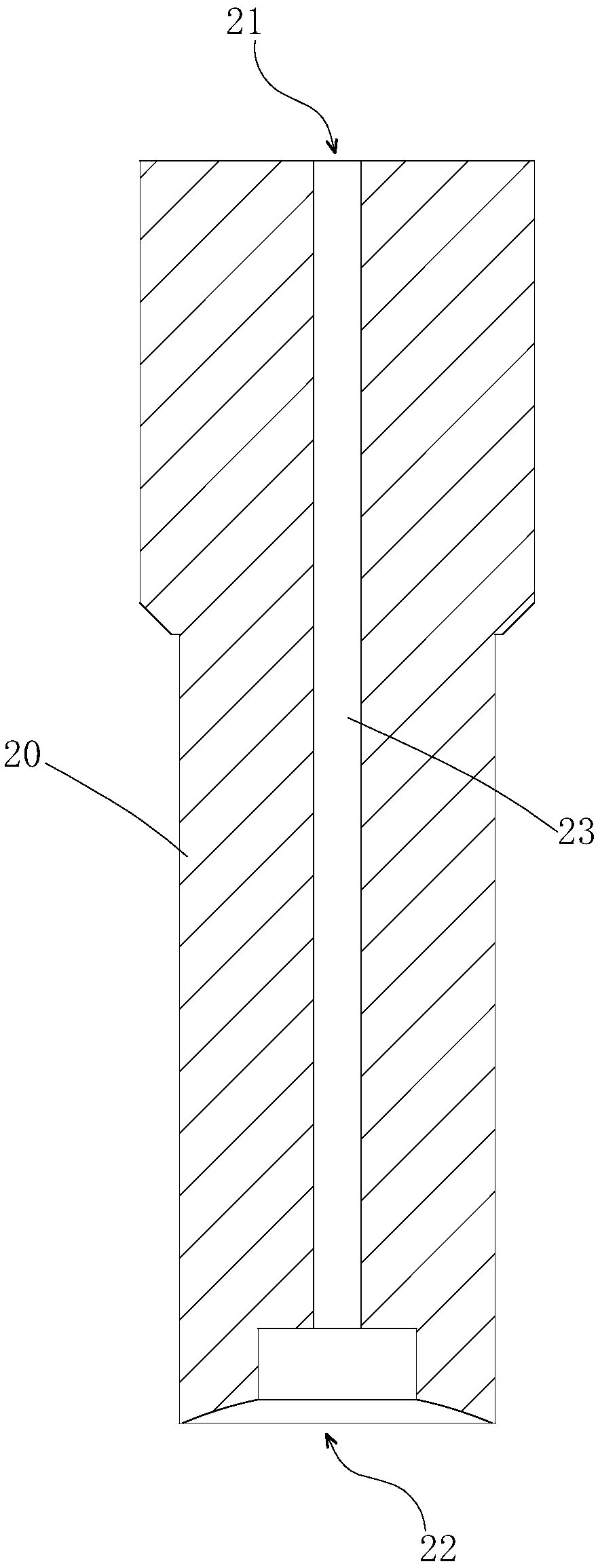 Suction pen having fool-proof function