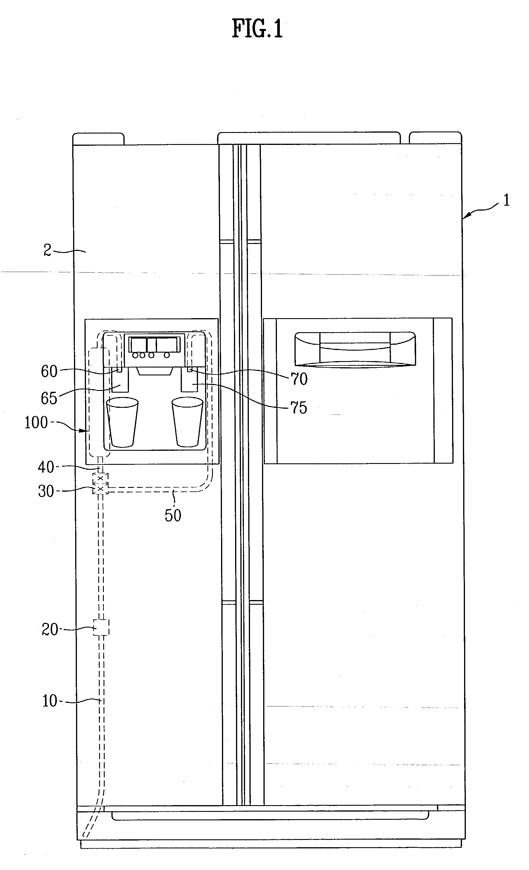 Water heating apparatus and refrigerator having the same