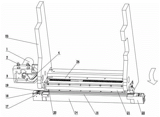 Full-automatic heat sealing and cutting device for plastic film and heat sealing and cutting method of device