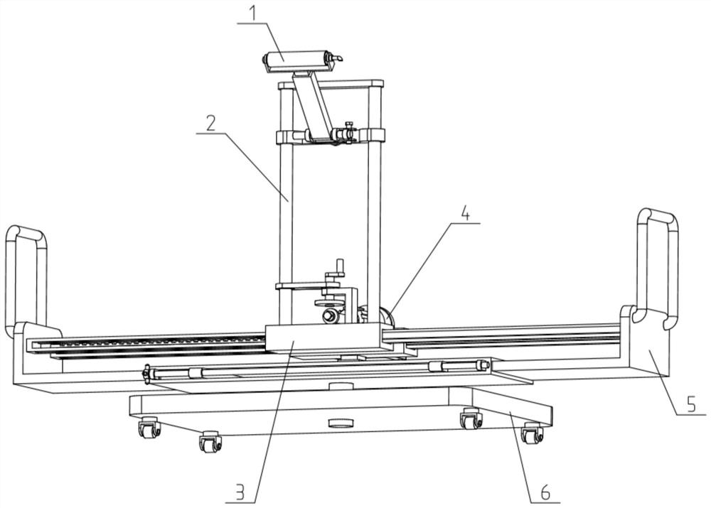 Interior wall painting equipment for building construction